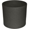Osłonka ceramiczna 28 cm antracytowa WALEC CERAMIK
