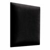 Panel ścienny tapiceorwany kwadrat 30x30 cm czarny mat 99 Stelle