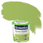 Farba do ścian i sufitów BARWY NATURY 2,5 l Zielona herbata ŚNIEŻKA