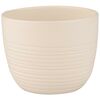 Donica ceramiczna 13.5 cm kremowa PROWANSJA