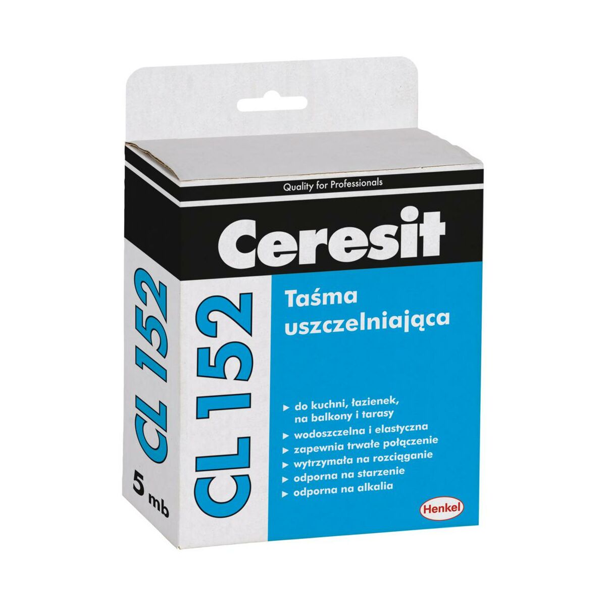 Uszczelka elastyczna CL152 12CM X 5MB CERESIT