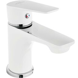 Bateria umywalkowa biała Dokos Invena