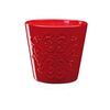 Osłonka ceramiczna 16 cm czerwona RETRO 2 J20 EKO-CERAMIKA