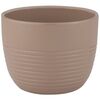 Donica ceramiczna 17 cm beżowa PROWANSJA