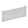 Grzejnik dekoracyjny QUADRO POZIOMY 56 / 120 Silver LUXRAD