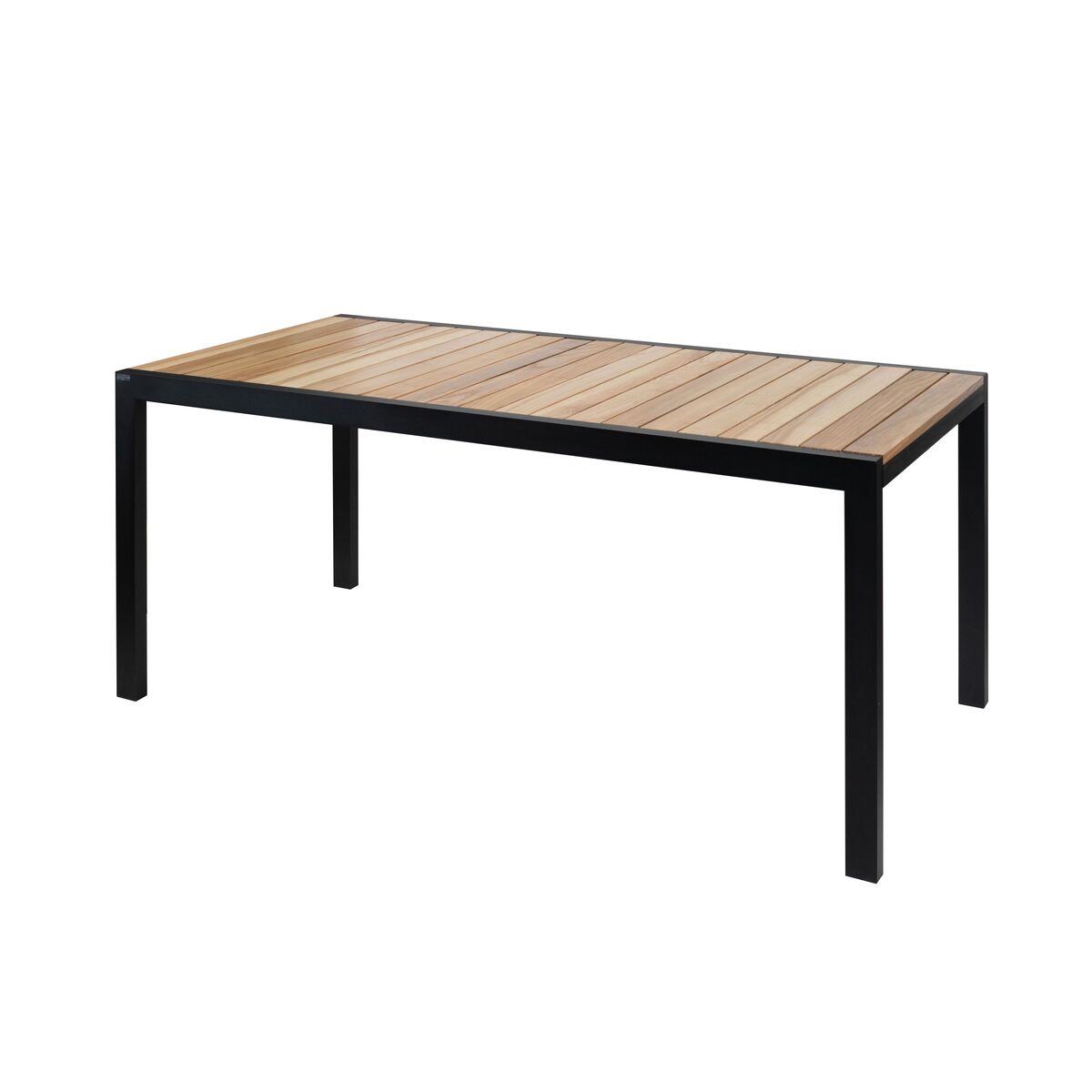 Stół ogrodowy Empoli 90x180 cm brązowy
