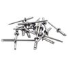 Nity ZE STALI NIERDZEWNEJ 50 SZT 4.8X10MM RAPID