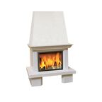 Obudowa kominkowa BIANCO PROSTA MARMI DECOR