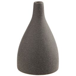 Wazon ceramiczny Stone wys. 13.5 cm czarny