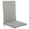 Poduszka na krzesło 44 x 107 x 4 cm CINO beżowa PATIO