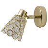 Reflektorek GLOSSY złoty G9 CANDELLUX