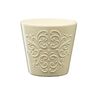 Osłonka ceramiczna 16 cm beżowa RETRO 2 J10 EKO-CERAMIKA
