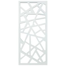Panel ażurowy Matrix Biały półmatowy 90 x 200 cm