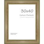 Ramka SYRIUSZ 30 x 40 cm srebrna drewniana