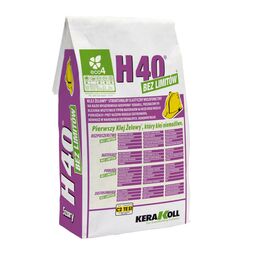 Zaprawa klejowa H40 BEZ LIMITÓW SZARA 5 KG KERAKOLL