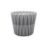 Osłonka ceramiczna 12 cm szara GEOMETRIC 1 J22 EKO-CERAMIKA