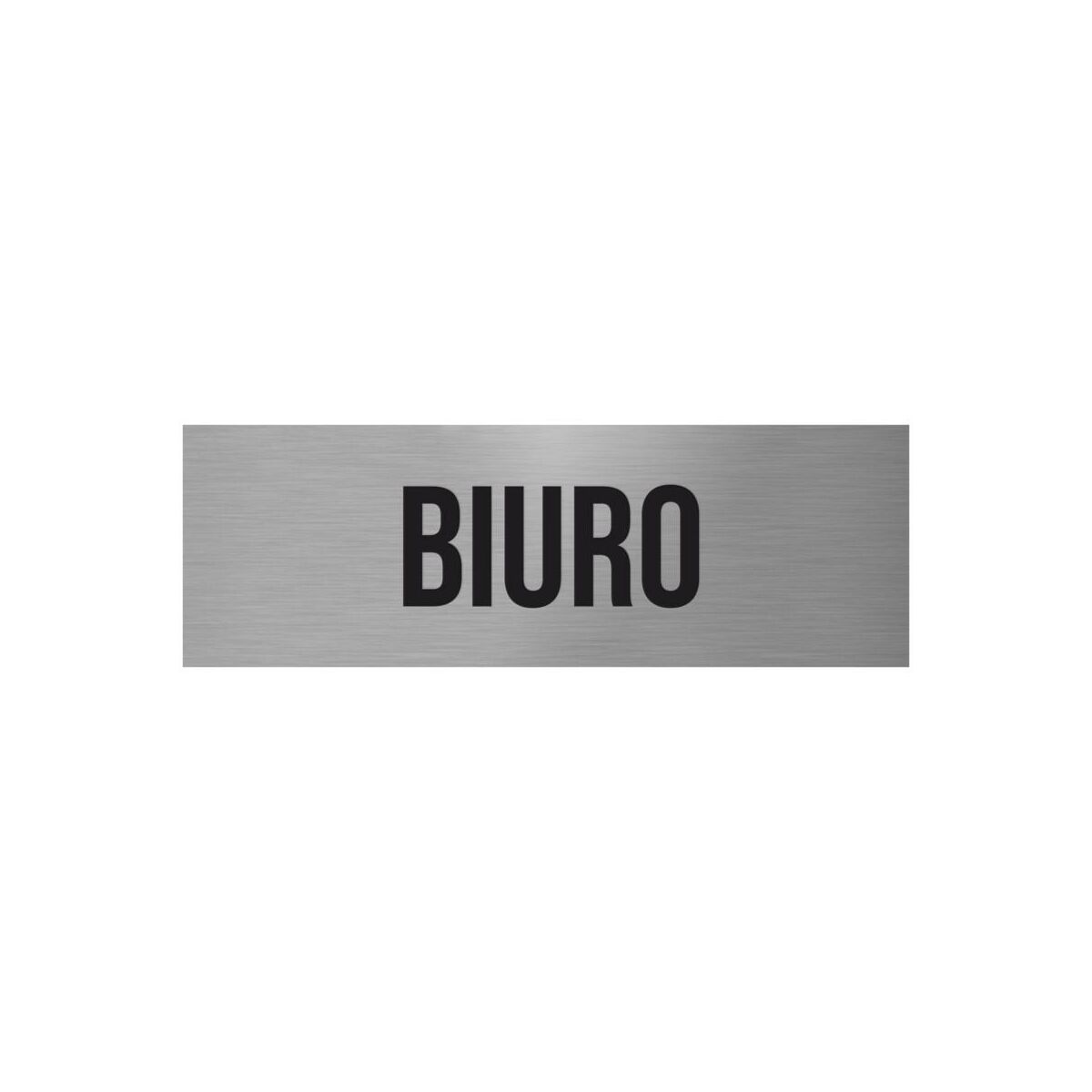 Tablica informacyjna 'Biuro' 15x5 cm