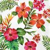 Serwetka HAWAIIAN FLOWERS 33 x 33 cm 20 szt. PAW DECOR COLLECTION