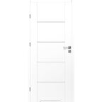 Drzwi wewnętrzne łazienkowe z podcięciem wentylacyjnym Nox Biały PP 70 Lewe Artens