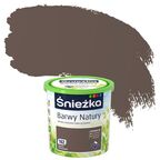 Farba do ścian i sufitów BARWY NATURY 2,5 l Orzech macadamia ŚNIEŻKA