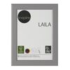 Ramka na zdjęcia Laila 21 x 29.7 cm szara MDF Inspire