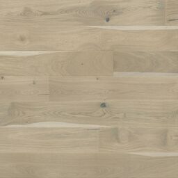 Podłoga drewniana deska trójwarstwowa Dąb Cream szczotkowany 1-lamelowa lakier matowy 14 mm Barlinek