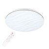 Plafon DESERT z pilotem 48 cm biały LED POLUX