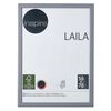 Ramka na zdjęcia LAILA 50 x 70 cm szara MDF INSPIRE