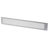 Kratka wentylacyjna do mebli 480 x 80 mm Srebrna GTV