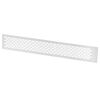 Kratka wentylacyjna do mebli 480 x 80 mm Biała GTV