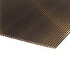 Poliwęglan komorowy 4 mm Brązowy 200 x 105 mm ROBELIT
