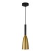 Lampa wisząca SOLIN złoto-czarna E27 LIGHT PRESTIGE