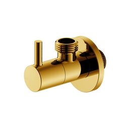 Zawór kątowy 1/2 x 3/4" złoty ARGO