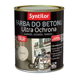 Farba do betonu ULTRA OCHRONA 0.75 l Beżowy SYNTILOR