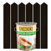 Lakierobejca do drewna SATIN FINISH 5 lMakasar BONDEX