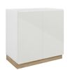 Szafka kuchenna ASPEN 80 cm BIAŁA GAŁA MEBLE