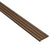 Listwa wykończeniowa WPC CIEMNY BRĄZ 240 x 7 x 1,1 cm WINFLOOR