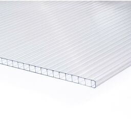Poliwęglan komorowy 10 mm Przezroczysty 200 x 105 mm Robelit