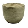 Doniczka ceramiczna 19 cm szara BARYŁKA 3 R2223 EKO-CERAMIKA