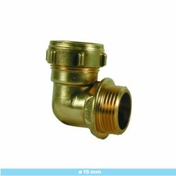 Kolanko REDUKCYJNE 90° 15 mm - 1/2" CONEX