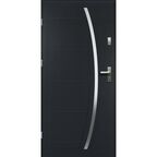 Drzwi zewnętrzne stalowe HELIOS Antracyt 90 Lewe OK DOORS TRENDLINE