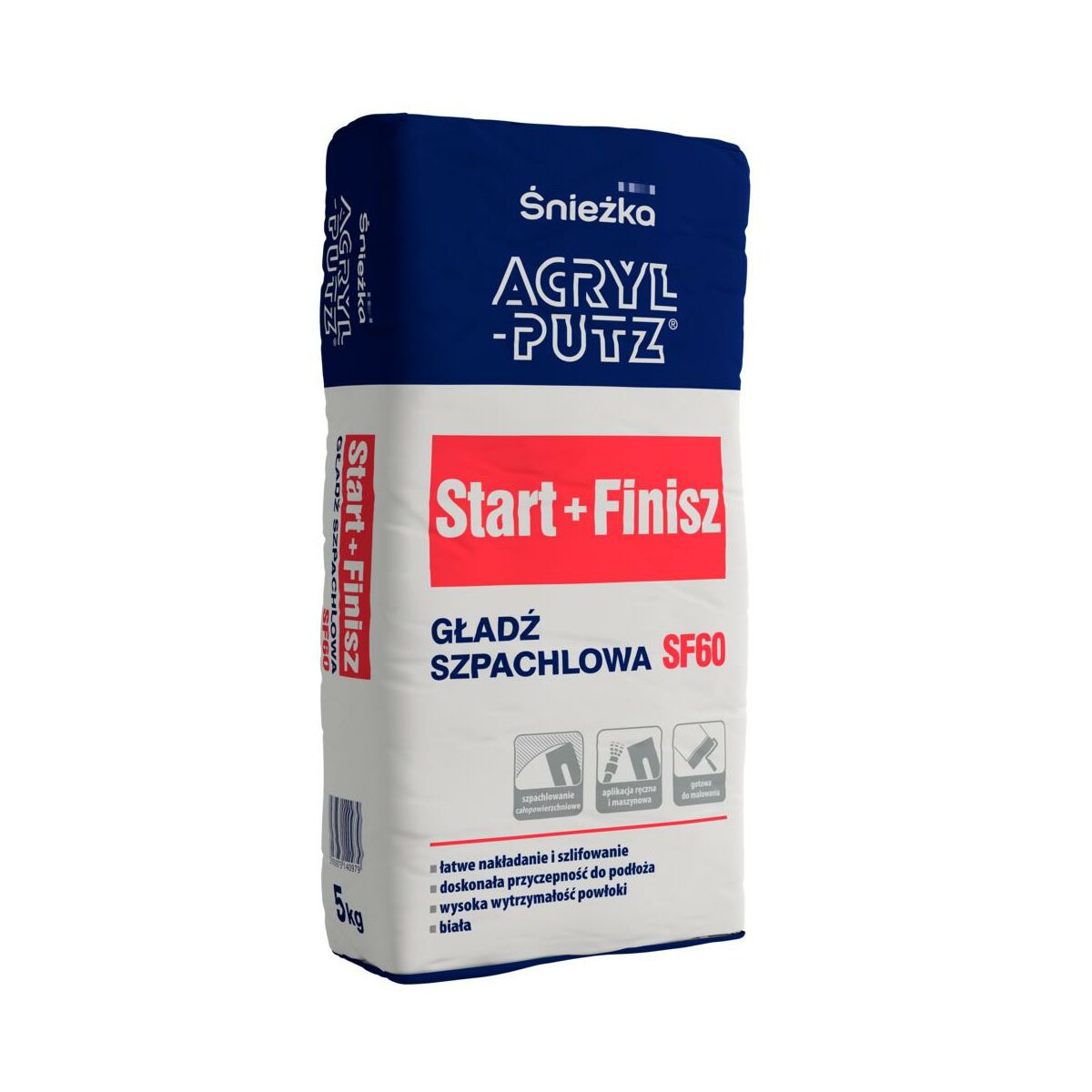 Gładź szpachlowa START+FINISH ACRYL PUTZ