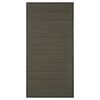 Płot kompozytowy 86.5x173 cm antracytowy WPC WINFLOOR