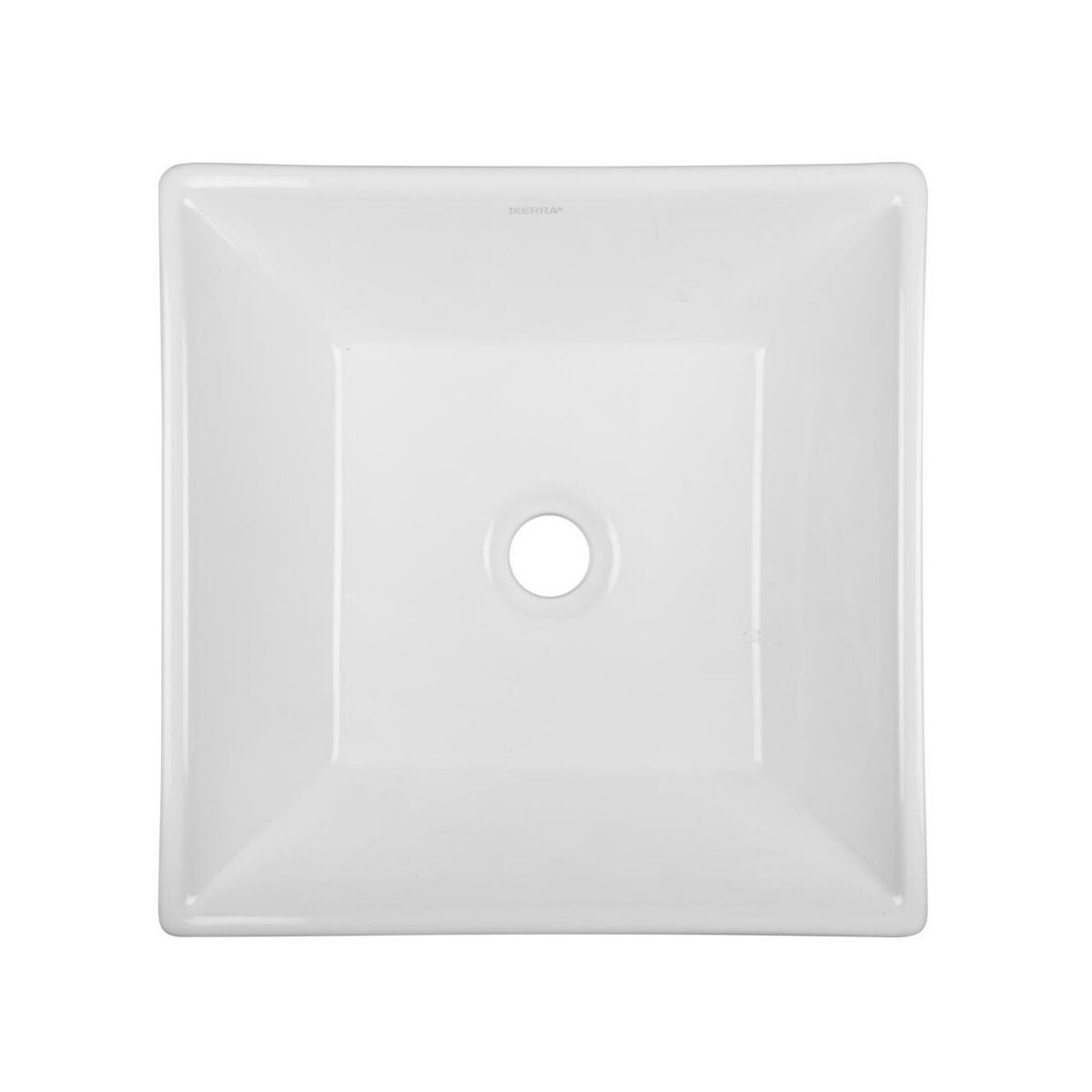 Umywalka ceramiczna nablatowa Samba KR-154 B/O 41 x 41 Kerra