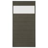 Płot kompozytowy 86.5x173 cm antracytowy WPC WINFLOOR