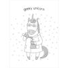 Kanwa Geeky Unicorn 50 x 70 cm