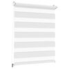 Roleta dzień noc Peter 37 x 160 cm biała z systemem click Inspire