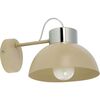 Kinkiet TEDI beżowy / chrom E27 TK LIGHTING