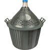 Balon do wina 34 l w koszu plastikowym z otworem 43/45 mm BROWIN