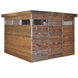 Domek narzędziowy Nive 300x306x213 cm drewniany Naterial